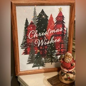 12x8 Christmas photo frame